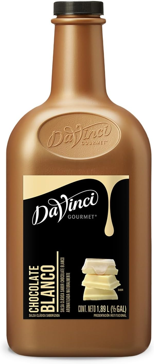 Fotografía de Salsa de Chocolate Blanco Premium